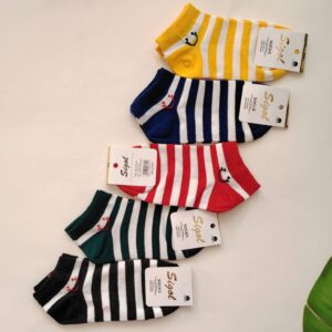 جوراب راه راه مچی